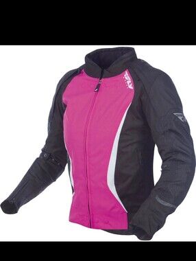 FLY Racing Womens Butane Armored Motorcycle Jacket. Size XL